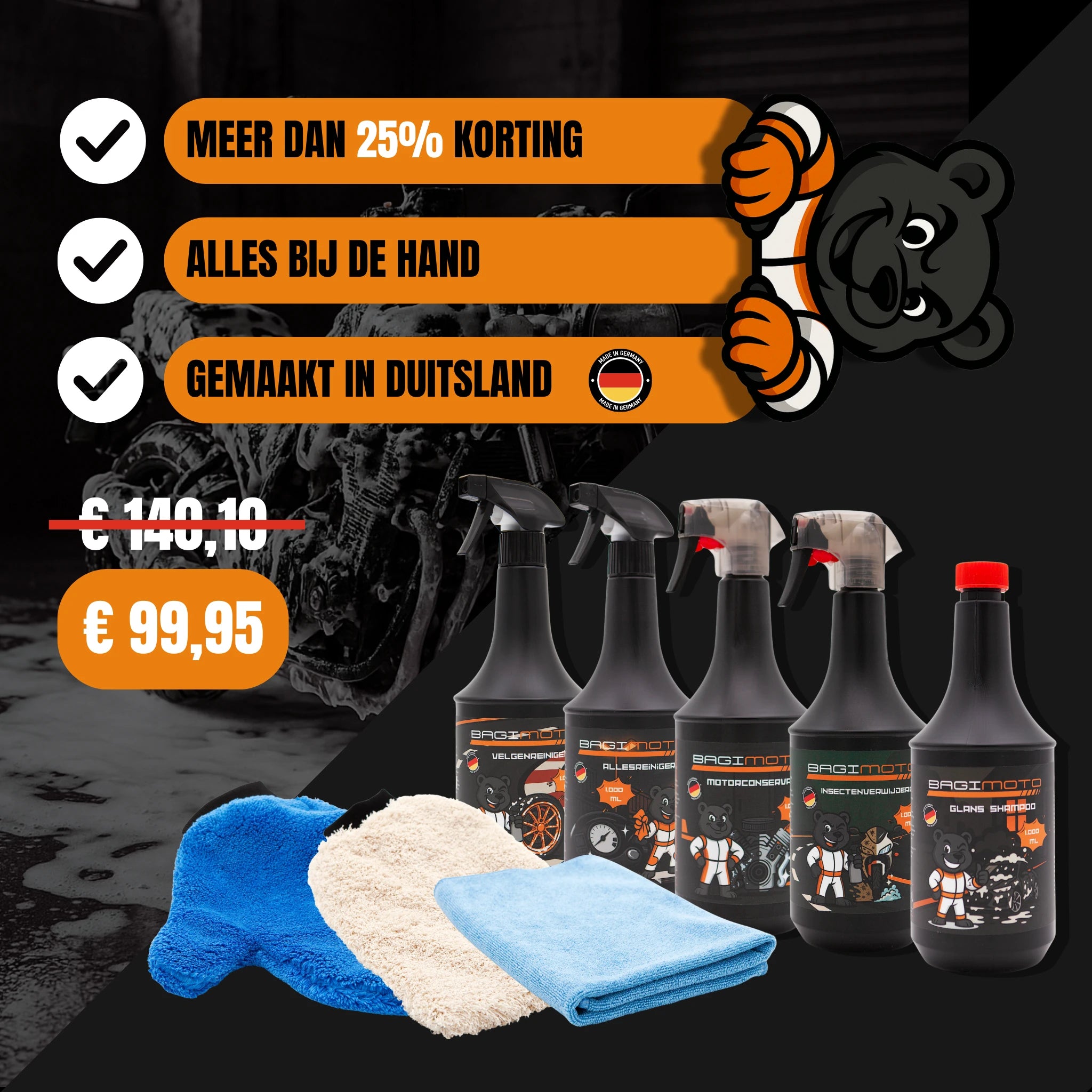 <strong>BAGIMOTO TOTAALPAKKET</strong>