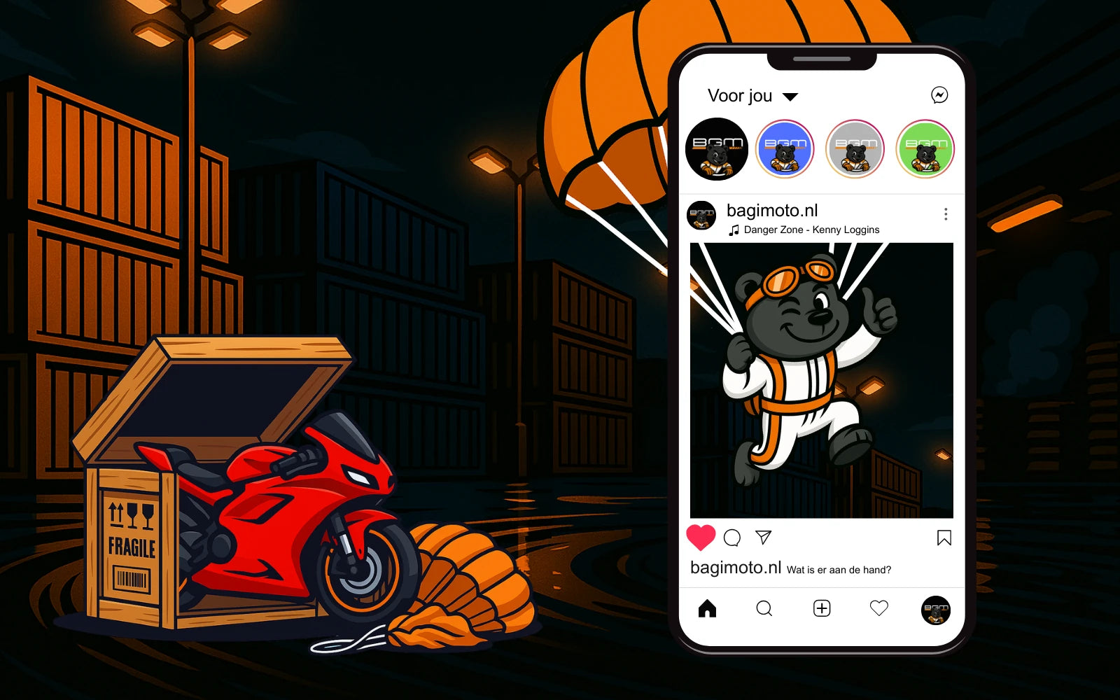 <strong>BLIJF ALTIJD OP DE HOOGTE VAN BAGI!</strong>