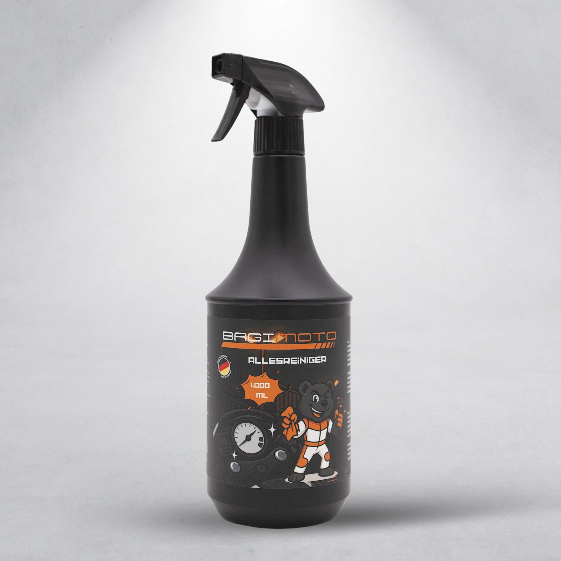 Bagimoto Allesreiniger – multifunctionele reiniger spray voor motor en auto, verwijdert vet, vuil en aanslag.